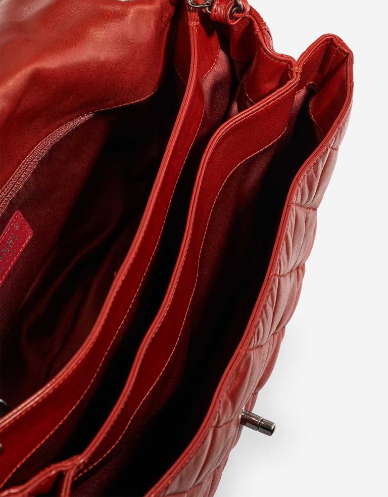 Chanel Timeless Maxi Flap Bag Lamb Red Inside | Sell your designer bag