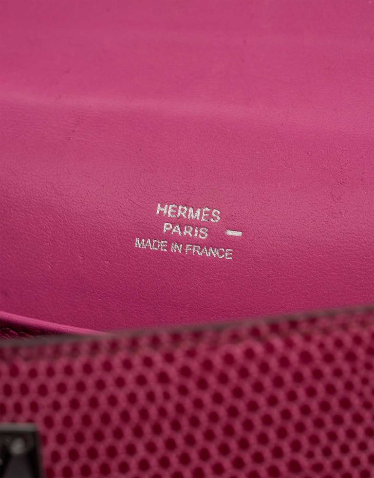 Hermès Kelly Pochette Niloticus Lizard Fuchsia Logo | Sell your designer bag