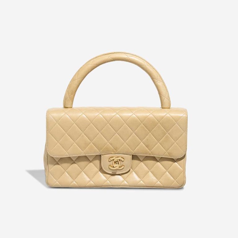 Chanel Timeless Handle Lamb Beige Parent-Child Set Front | Sell your designer bag