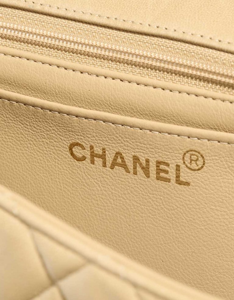 Chanel Timeless Handle Lamb Beige Parent-Child Set Logo | Sell your designer bag
