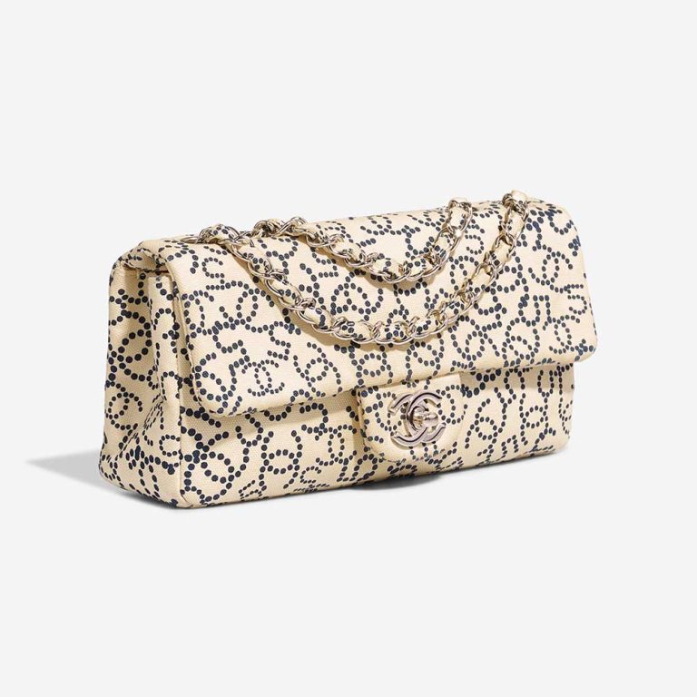 Chanel Timeless Medium Canvas Beige / Black | Sell your designer bag