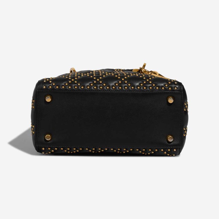 Dior Lady Medium Kalbsleder Schwarz | Verkaufen Sie Ihre Designertasche