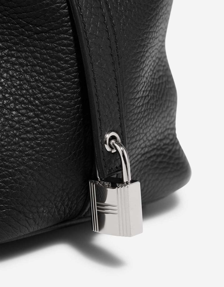 Hermès Picotin 18 Touch Taurillon Clémence / Ostrich Black Closing System | Sell your designer bag