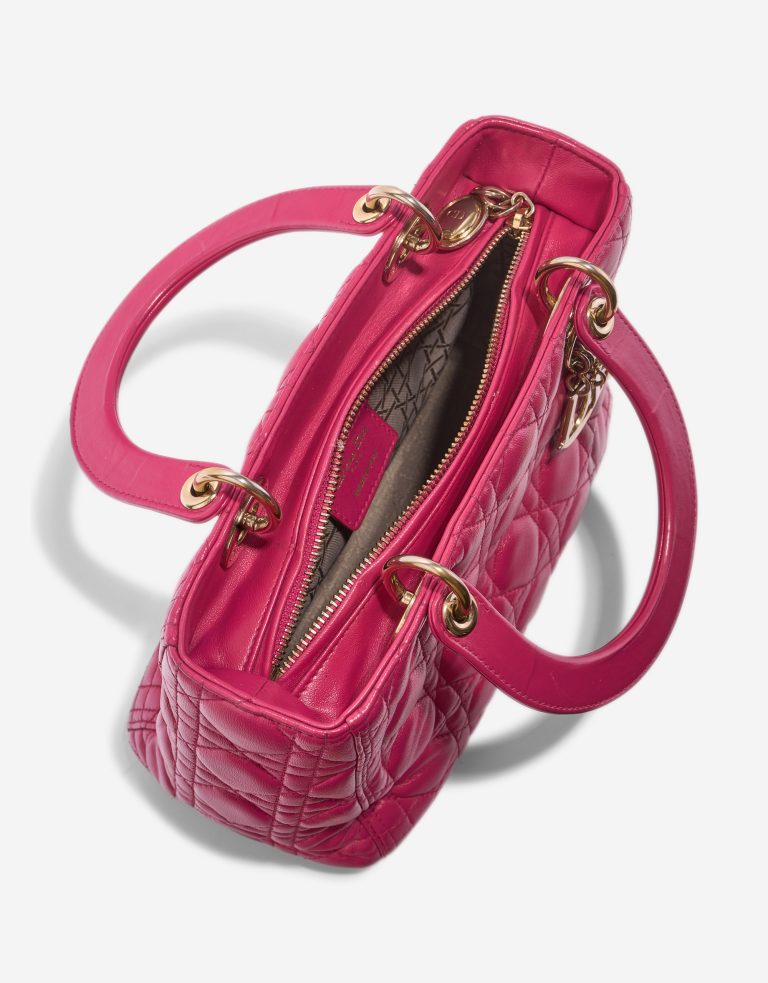 Dior Lady Medium Lamb Pink Inside | Sell your designer bag