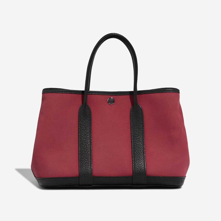 Hermès Garden Party 36 Toile Rouge H / Black | Sell your designer bag