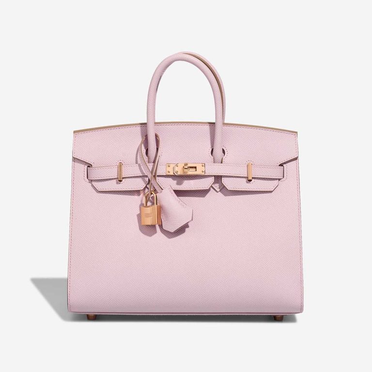 Hermès Birkin HSS 25 Epsom Mauve Pâle / Rose Sakura Front | Sell your designer bag