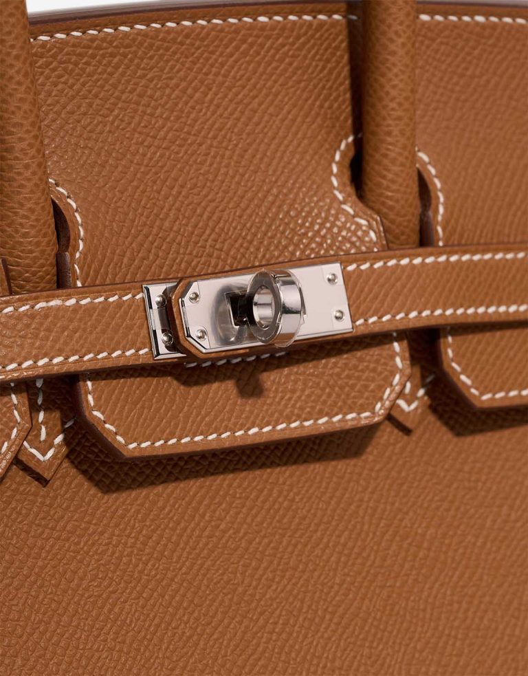Hermès Birkin 25 Sellier Epsom Gold  Closing System | Sell your designer bag