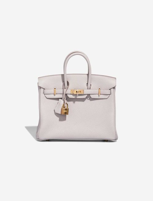 Hermès Birkin 25 Togo Gris Perle Front | Sell your designer bag