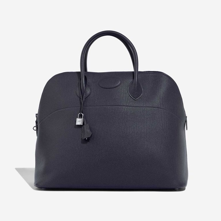Hermès Bolide Togo Bleu Nuit Front | Sell your designer bag