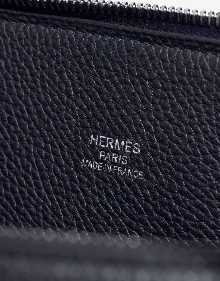 Hermès Bolide Togo Bleu Nuit Logo | Sell your designer bag