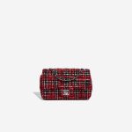 Chanel Timeless Mini Rectangular Tweed Red / Black Front | Sell your designer bag