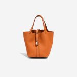Hermès Picotin 18 Clémence Orange Front | Sell your designer bag