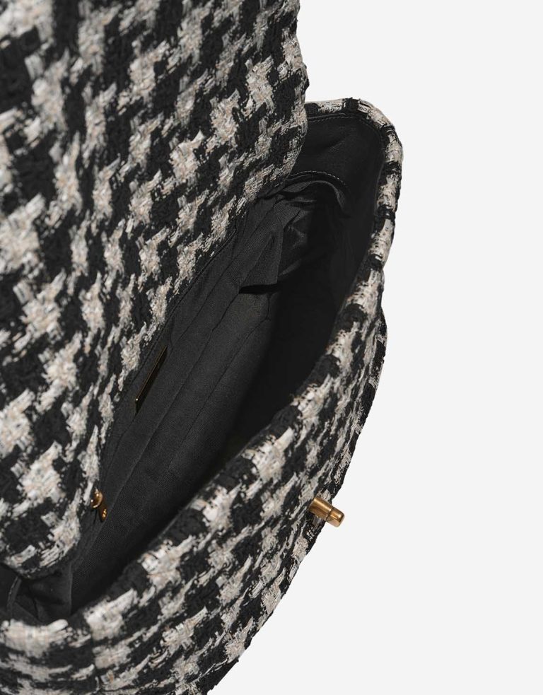 Chanel 19 Maxi Tweed Black / White Inside | Sell your designer bag