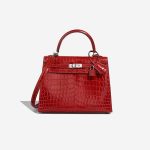 Hermès Kelly 25 Niloticus Crocodile Braise Front | Sell your designer bag