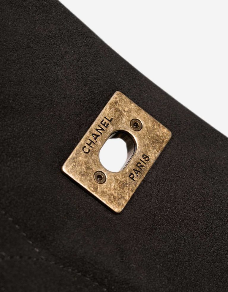 Chanel Timeless Medium Lamb / Suede Black / Brown Signs of wear | Sell your designer bag