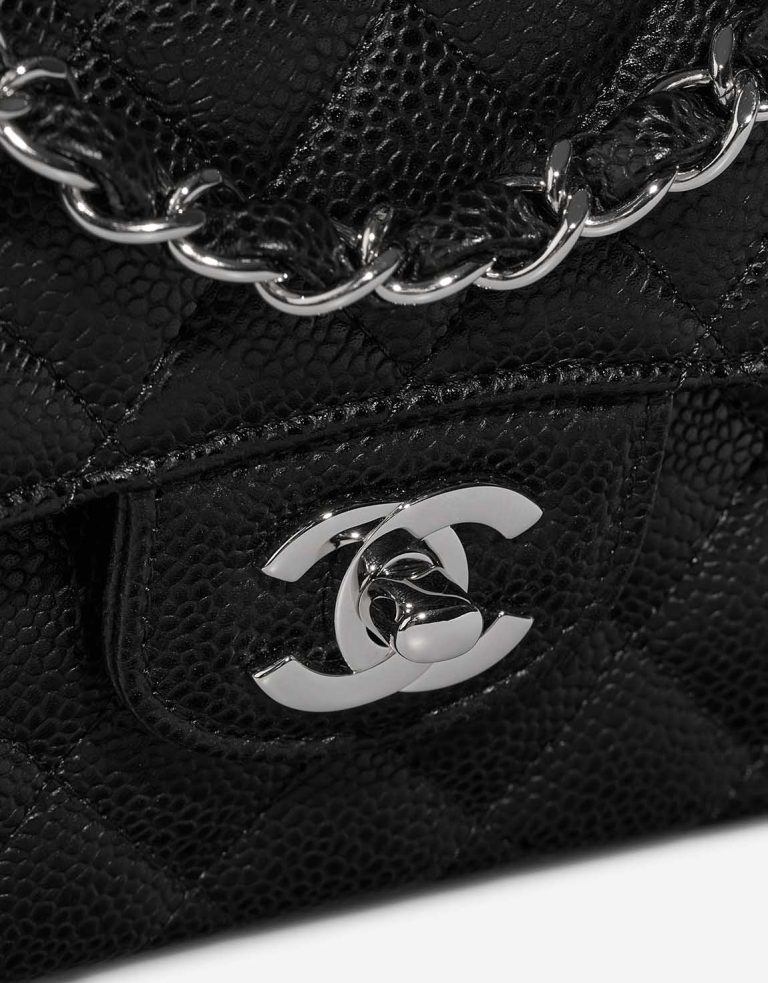Chanel Timeless Small Caviar Black Closing System | Sell your designer bag