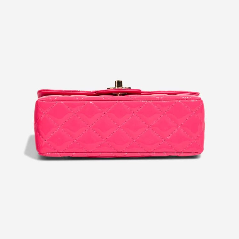 Chanel Timeless Mini Rectangular Patent Neon Pink | Sell your designer bag