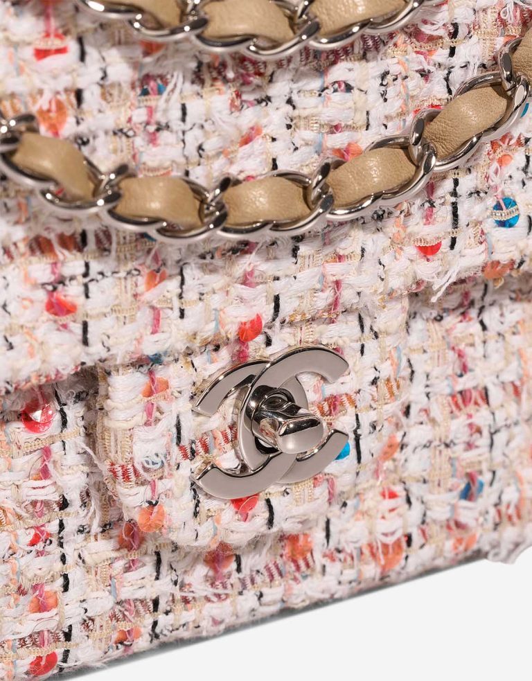 Chanel Timeless Medium Tweed Multicolour Closing System | Sell your designer bag