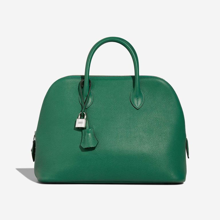Hermès Bolide 1923 30 Evercolor Vert Jade Front | Sell your designer bag