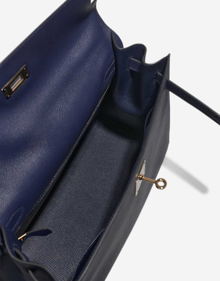 Hermès Kelly 32 Epsom Bleu Saphir Inside | Sell your designer bag