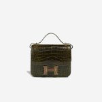 Hermès Constance 18 Alligator / Lizard Vert Véronèse Front | Sell your designer bag