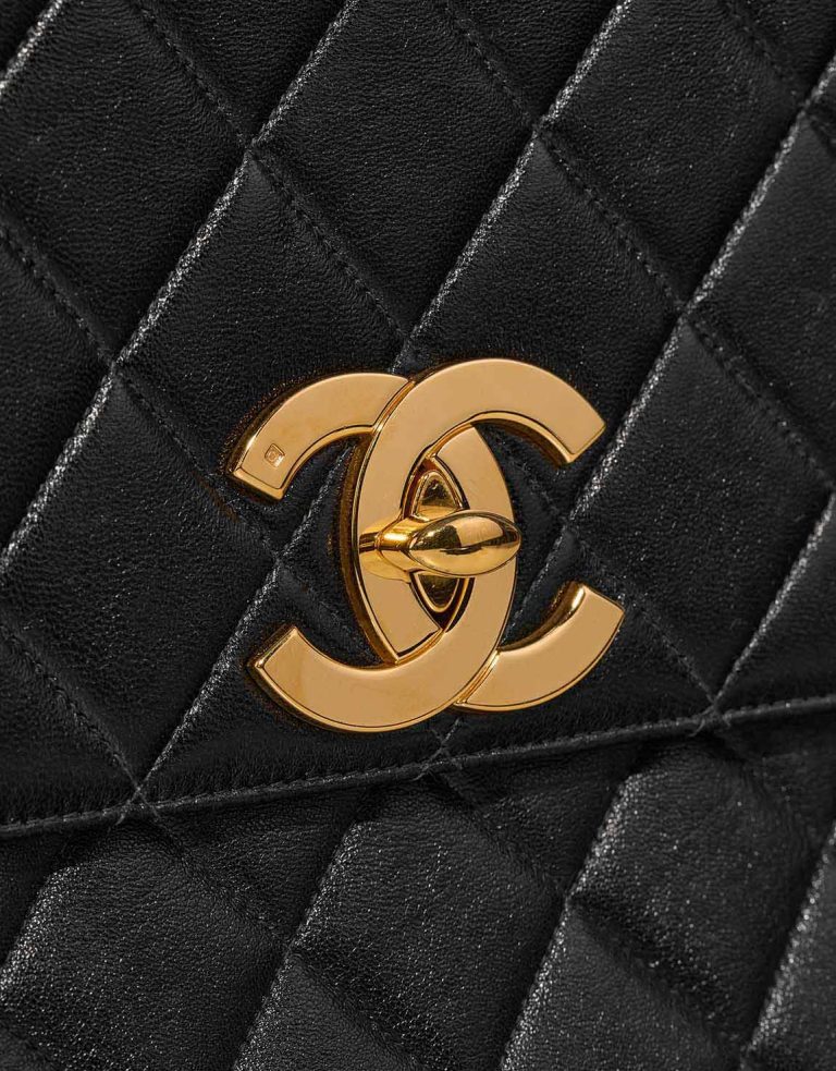 Chanel Timeless Medium Lamb Black Closing System | Sell your designer bag