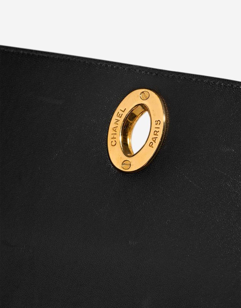 Chanel Timeless Medium Lamb Black Signs of wear | Sell your designer bag