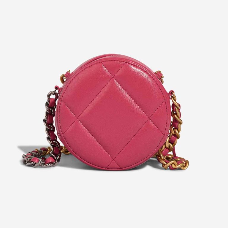 Chanel 19 Round Clutch Lamb Pink | Sell your designer bag