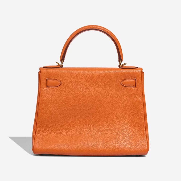 Hermès Kelly 28 Clémence Orange H | Sell your designer bag