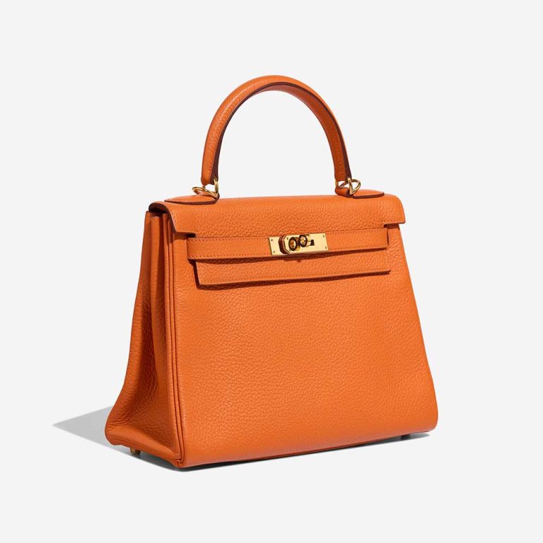 Hermès Kelly 28 Clémence Orange H | Sell your designer bag