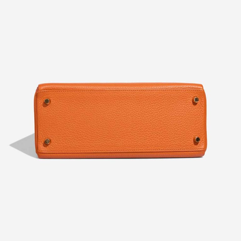 Hermès Kelly 28 Clémence Orange H | Sell your designer bag