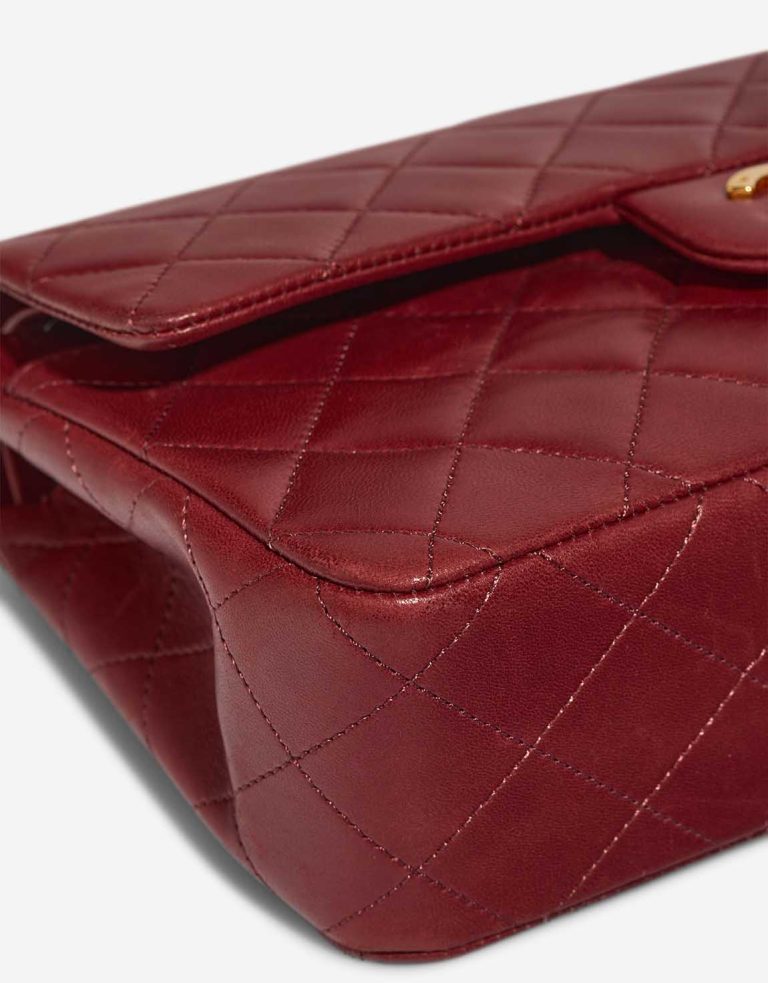 Chanel Timeless Small Lamb Red Signs of wear | Sell your designer bag