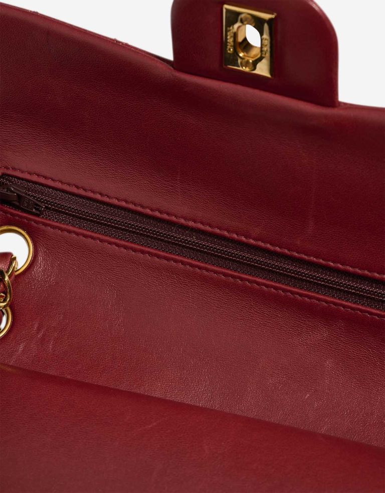 Chanel Timeless Small Lamb Red Signs of wear | Sell your designer bag
