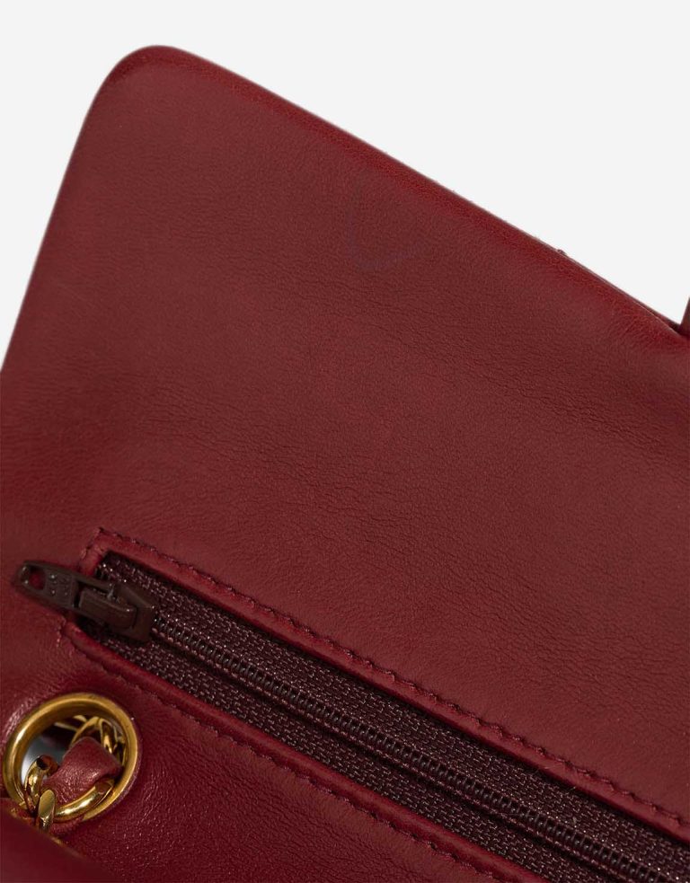 Chanel Timeless Small Lamb Red Signs of wear | Sell your designer bag