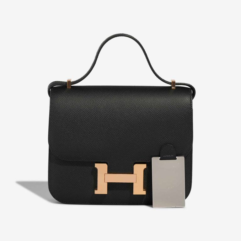 Hermès Constance 18 Epsom Black Front | Sell your designer bag