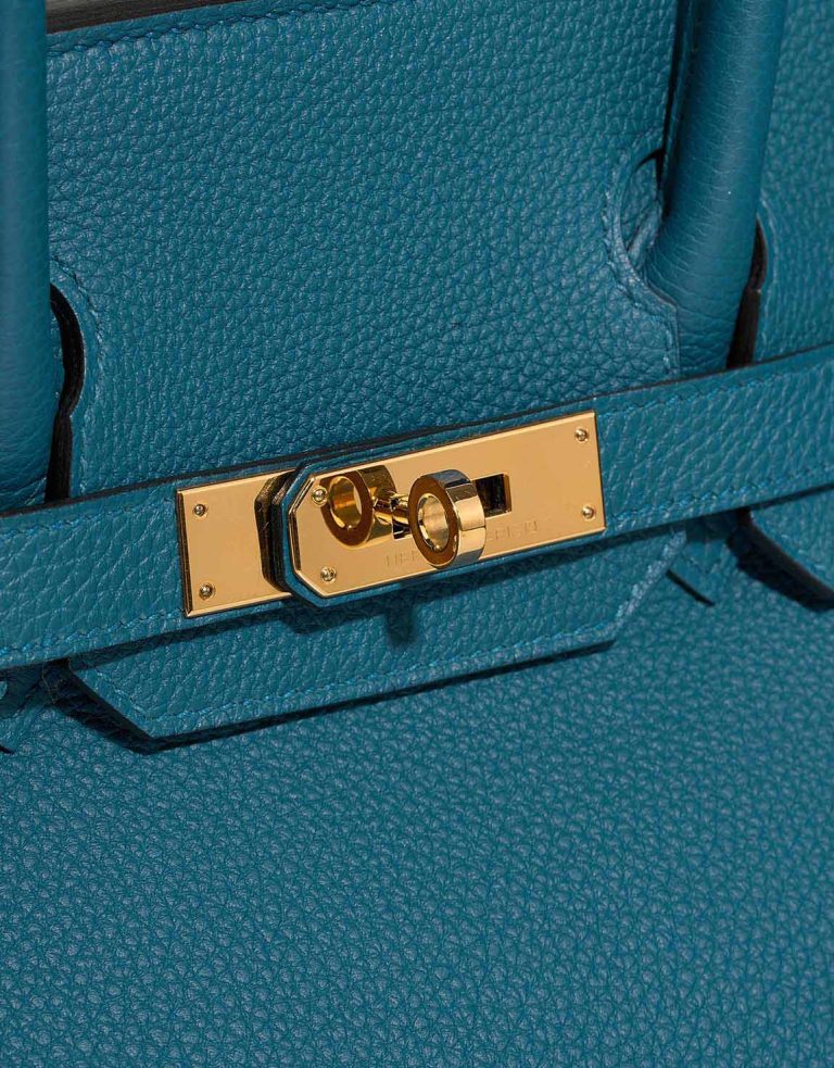 Hermès Birkin 30 Togo Cobalt  Closing System | Sell your designer bag