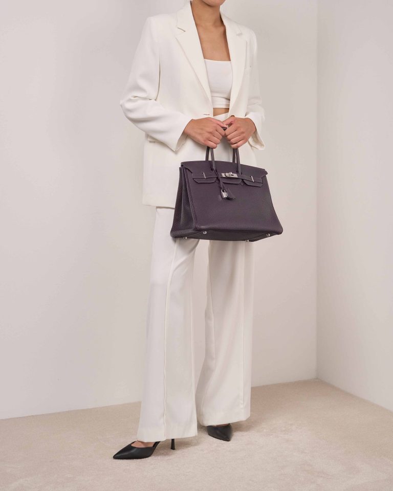 Hermès Birkin 35 Clémence Raisin on Model | Sell your designer bag