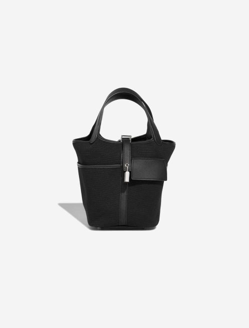 Hermès Picotin Cargo 18 Canvas / Swift Black Front | Sell your designer bag