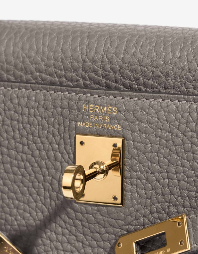 Hermès Kelly 25 Togo Gris Meyer Logo | Sell your designer bag