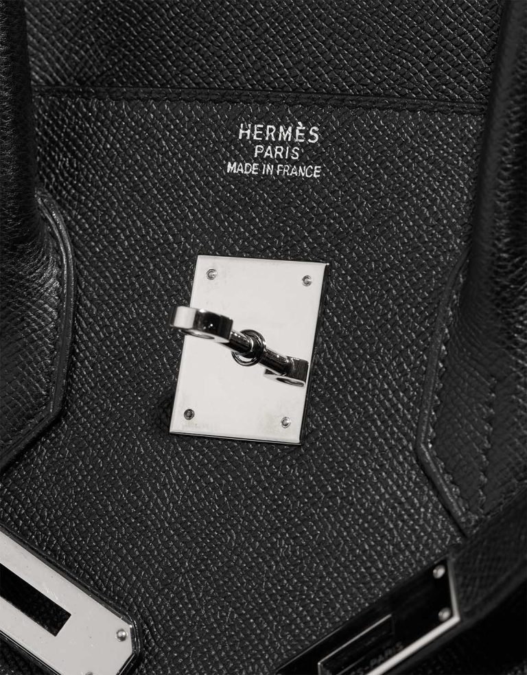 Hermès Birkin 35 Epsom Black Logo | Sell your designer bag