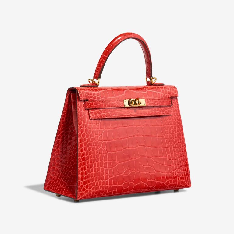 Hermès Kelly 25 Alligator Mississippi Rouge de Coeur | Sell your designer bag