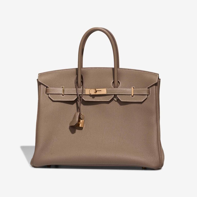 Hermès Birkin 35 Togo Etoupe Front | Sell your designer bag