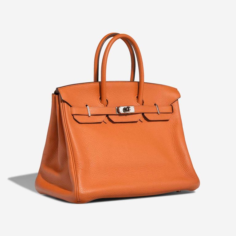 Hermès Birkin 35 Orange Clémence | Sell your designer bag