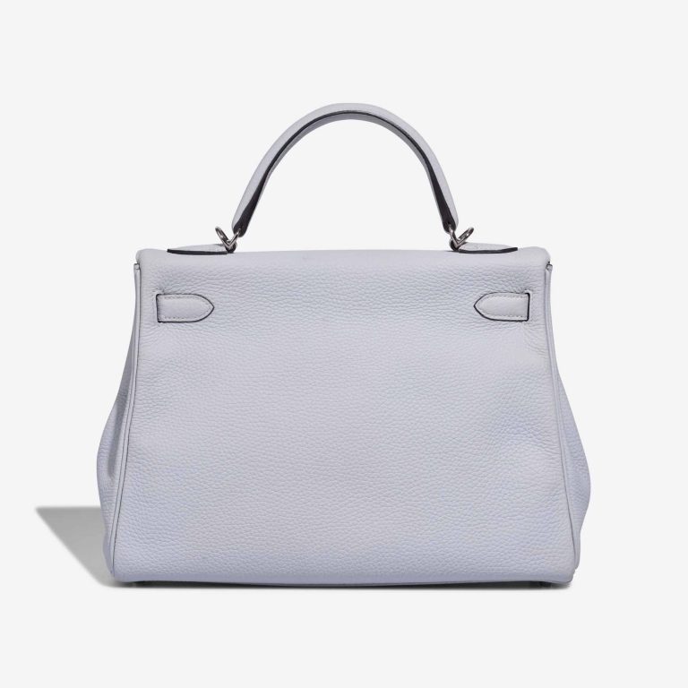 Hermès Kelly 32 Taurillon Clémence Bleu Pale | Sell your designer bag