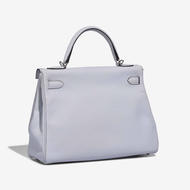 Hermès Kelly 32 Taurillon Clémence Bleu Pale | Sell your designer bag