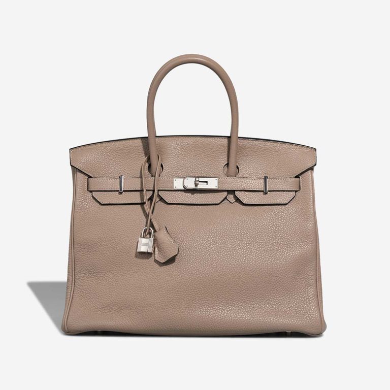Hermès Birkin 35 Togo Gris Tourterelle Front | Sell your designer bag
