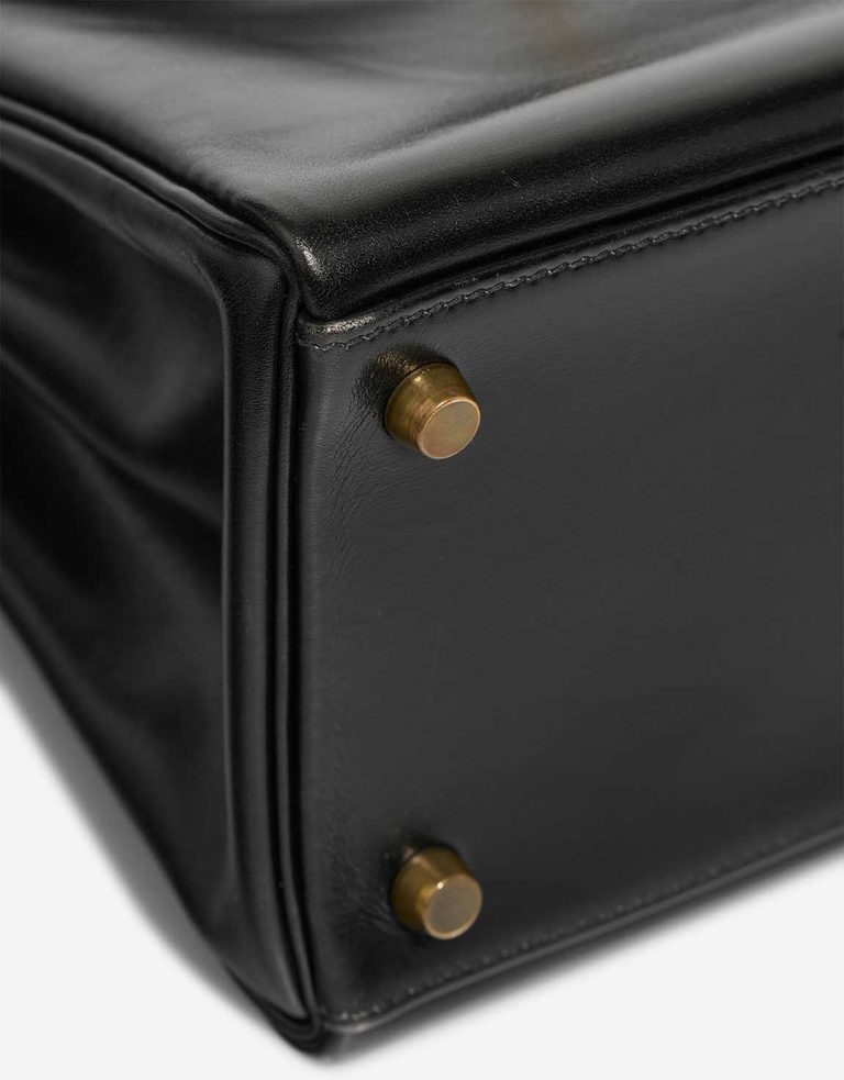 Hermès Kelly 32 Box Calf Black Signs of wear | Sell your designer bag