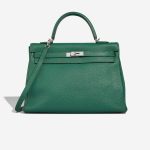 Hermès Kelly 35 Clémence Vert Vertigo Front | Sell your designer bag
