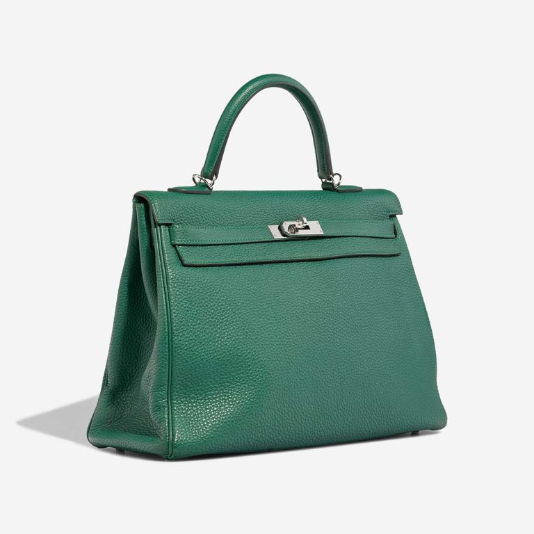 Hermès Kelly 35 Clémence Vert Vertigo | Sell your designer bag