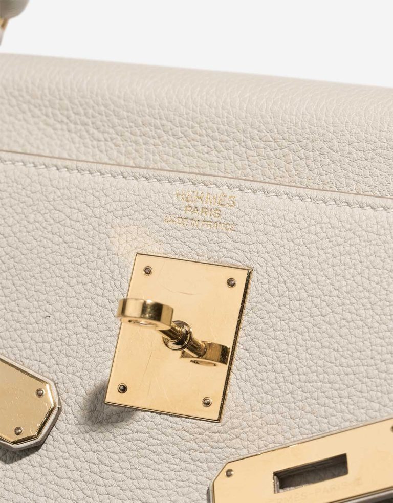 Hermès Kelly 32 Togo Gris Perle Logo | Sell your designer bag